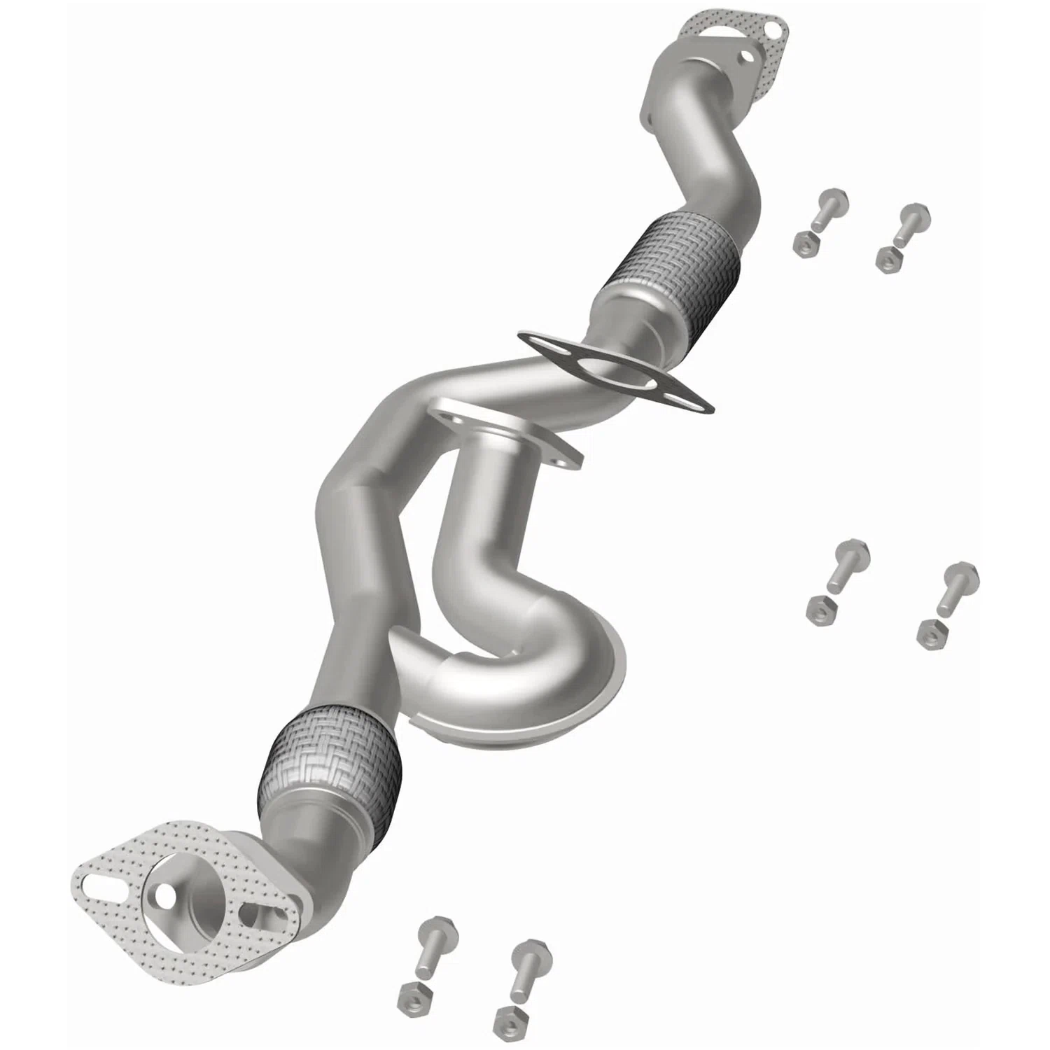 2009-2010 Kia Sportage Direct-Fit Front Pipe Kit 107-0221