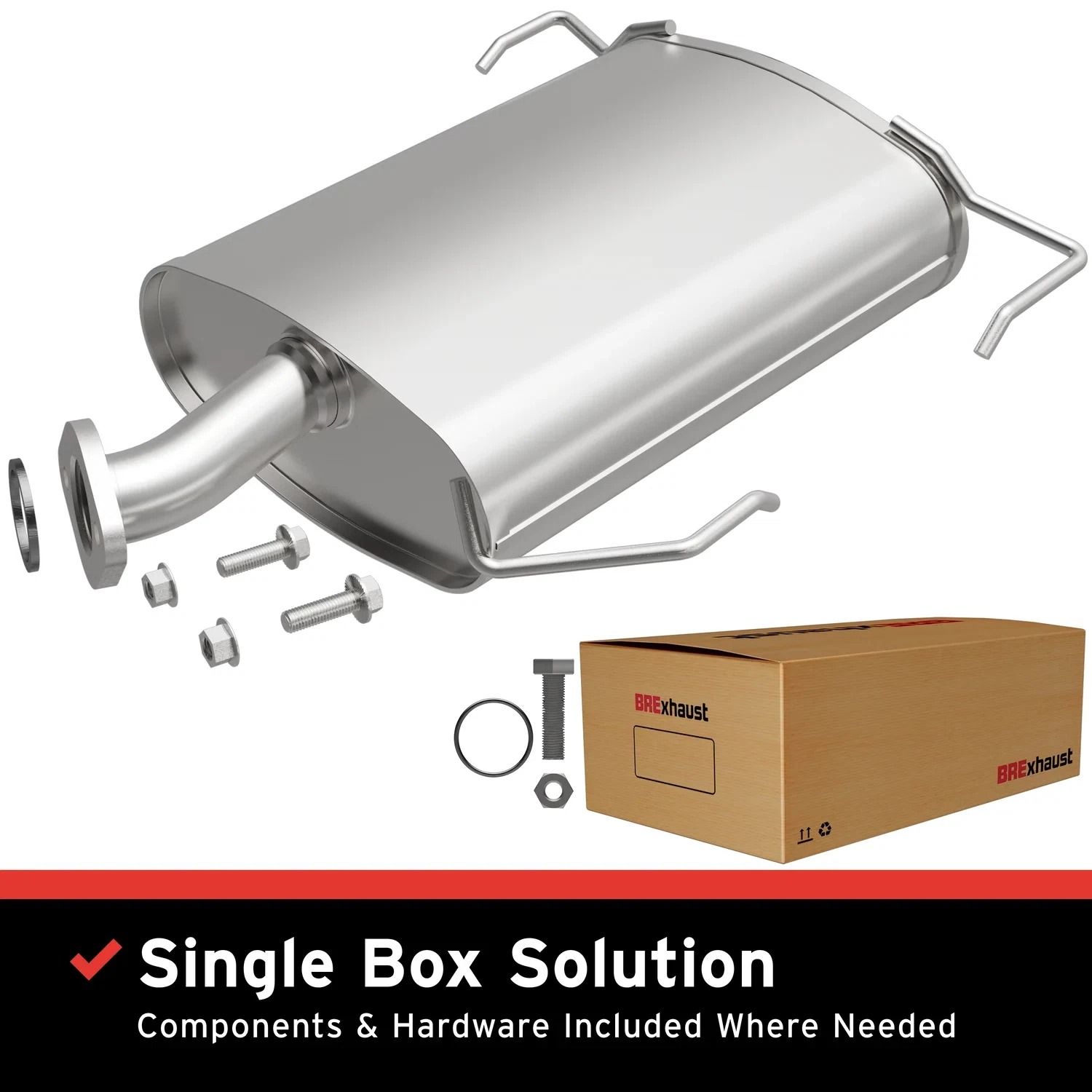 2009-2014 Nissan Cube Direct-Fit Muffler Kit 108-0034