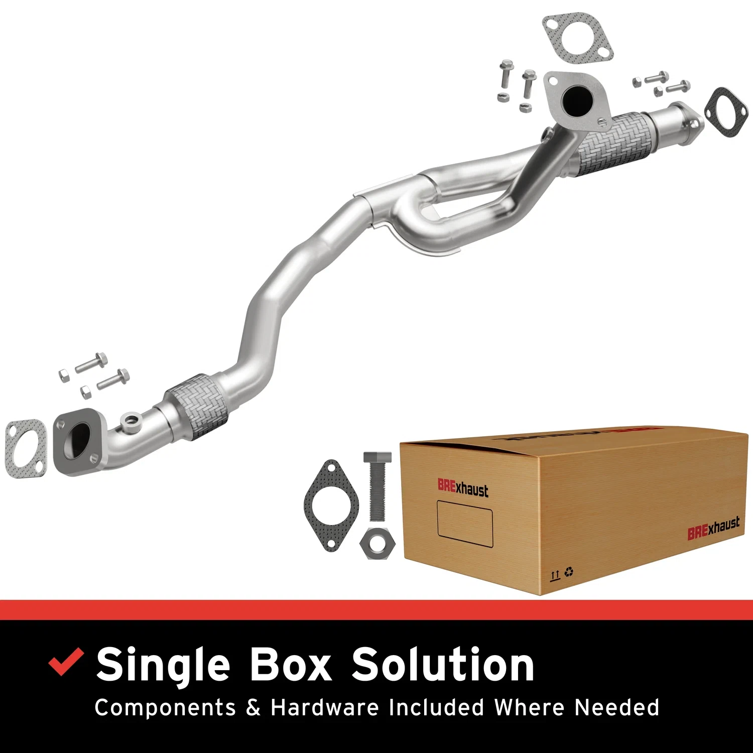 2009-2017 Buick Enclave Direct-Fit Front Pipe Kit 107-0110