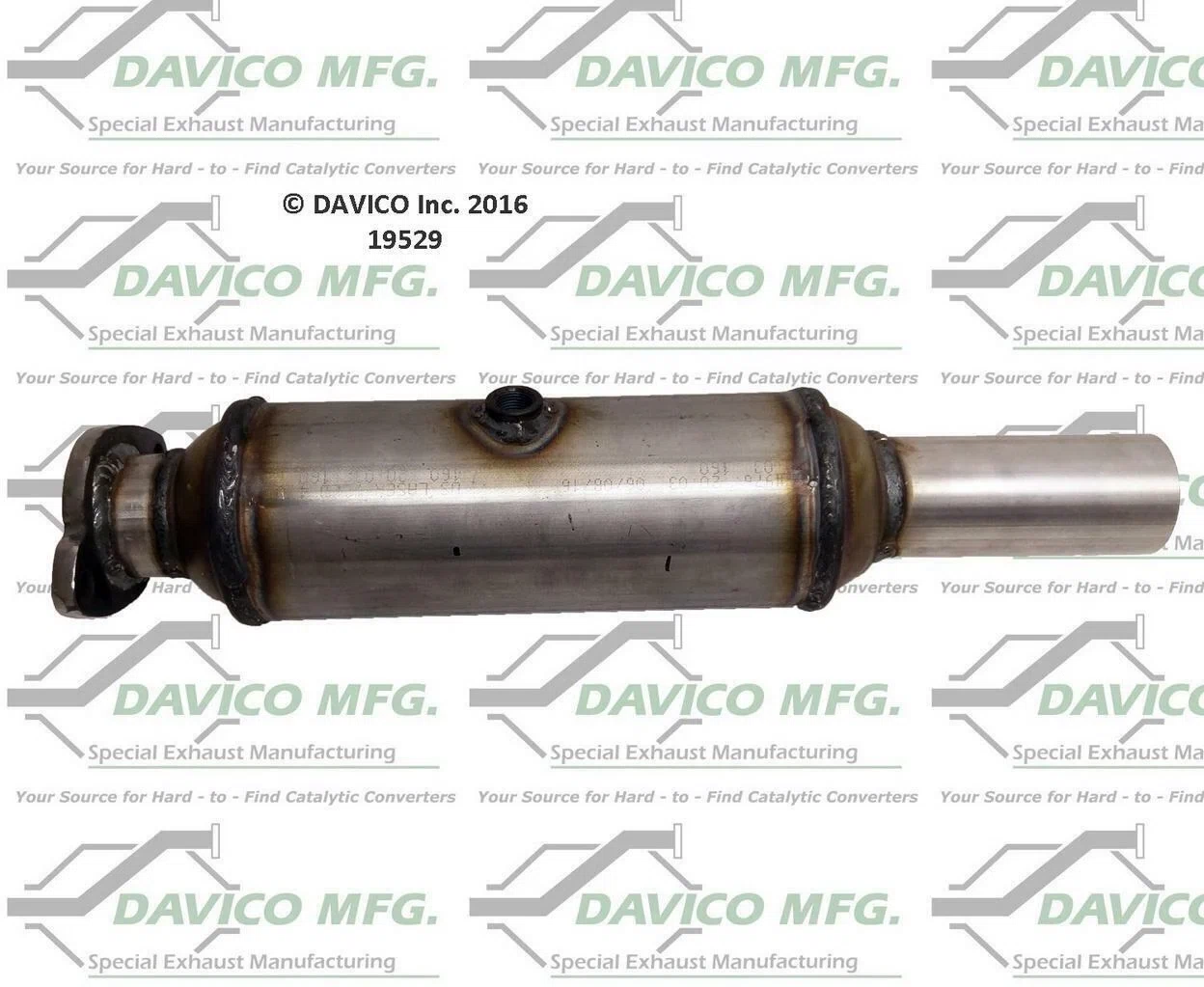 2010-2011 Mercury Milan Catalytic Converter 19529