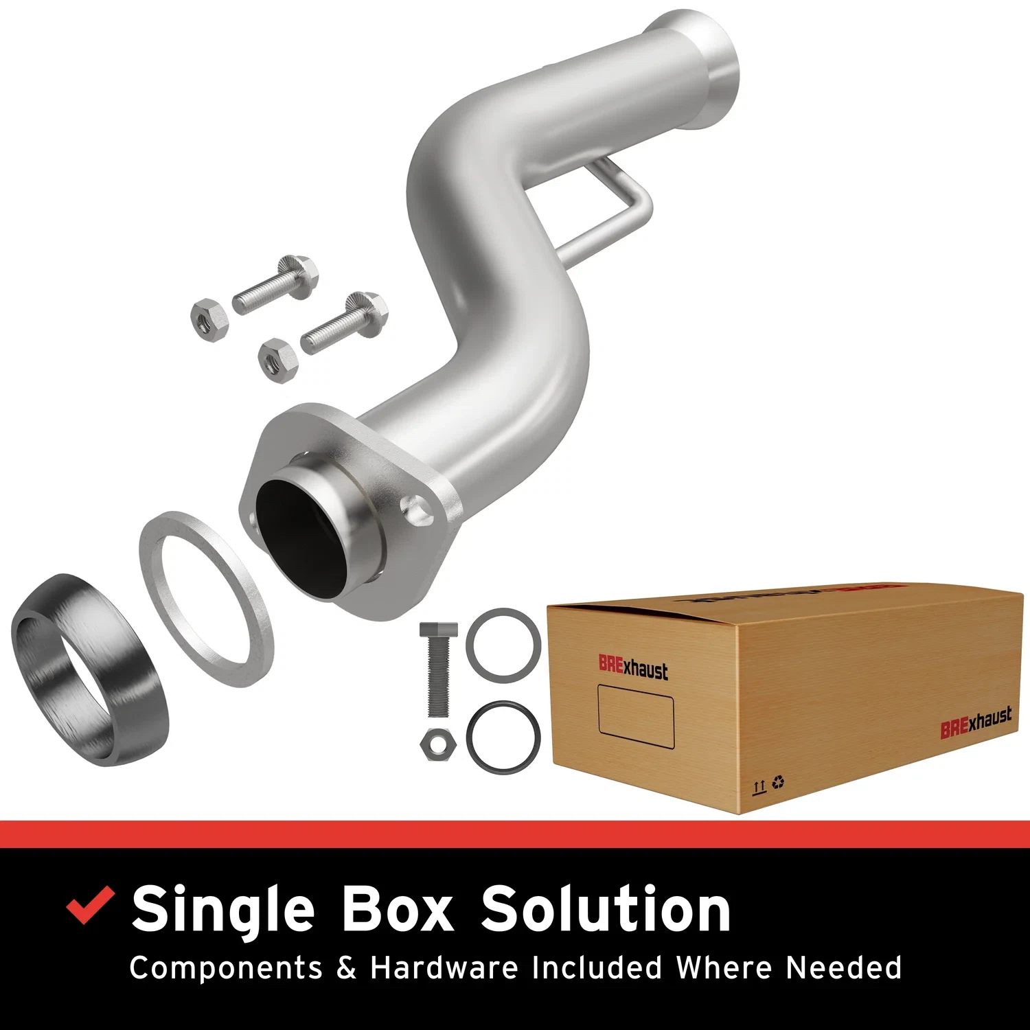 2011-2017 Dodge Durango Direct-Fit Front Pipe Kit 107-0281