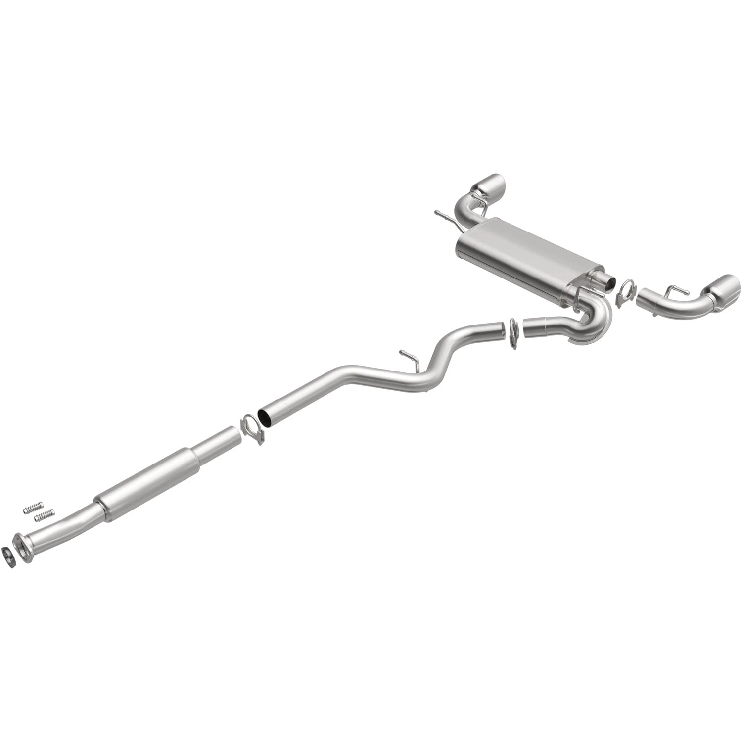 2013-2023 Subaru BRZ Direct-Fit Replacement Exhaust System 106-0884