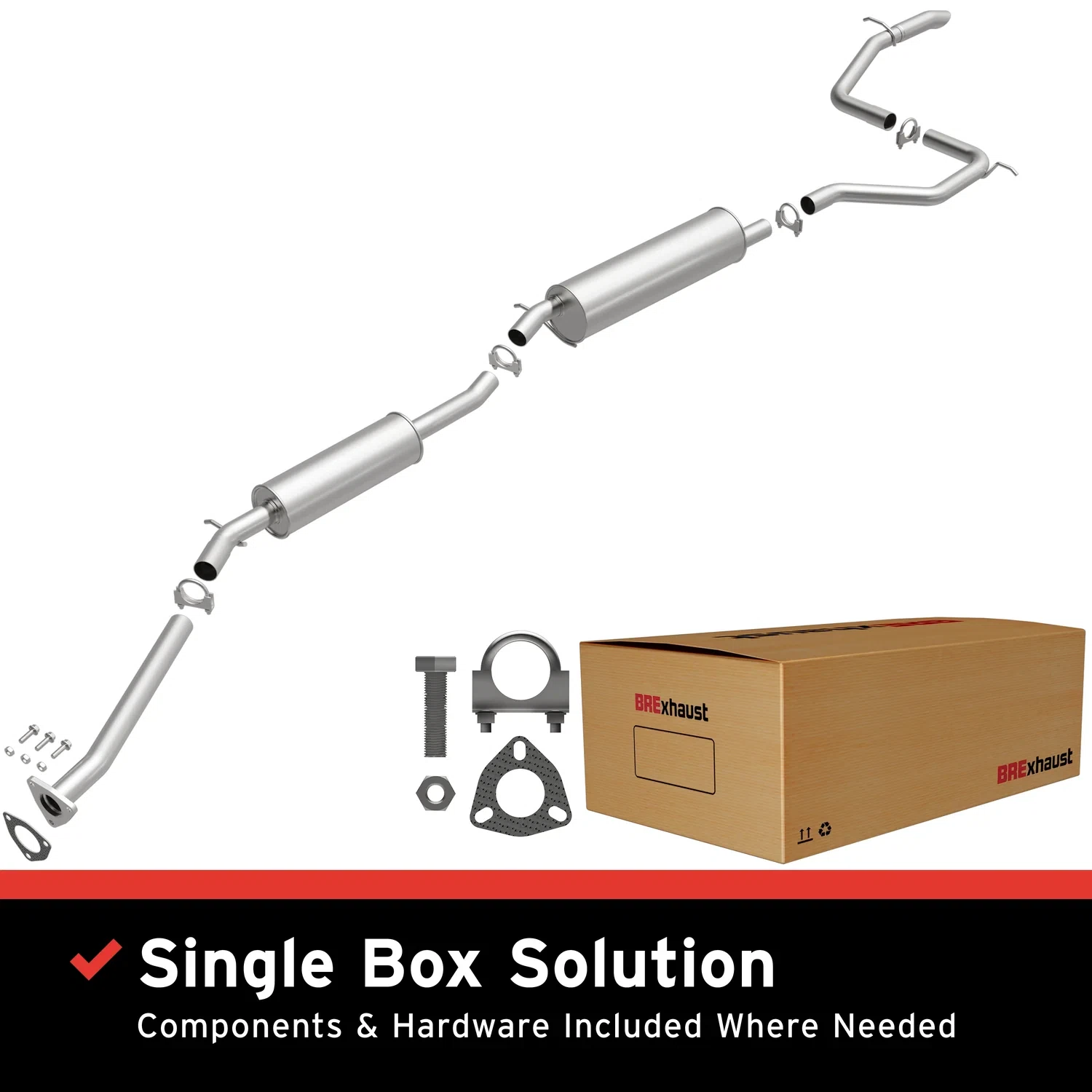 2014-2017 Honda Odyssey Direct-Fit Replacement Exhaust System 106-0810