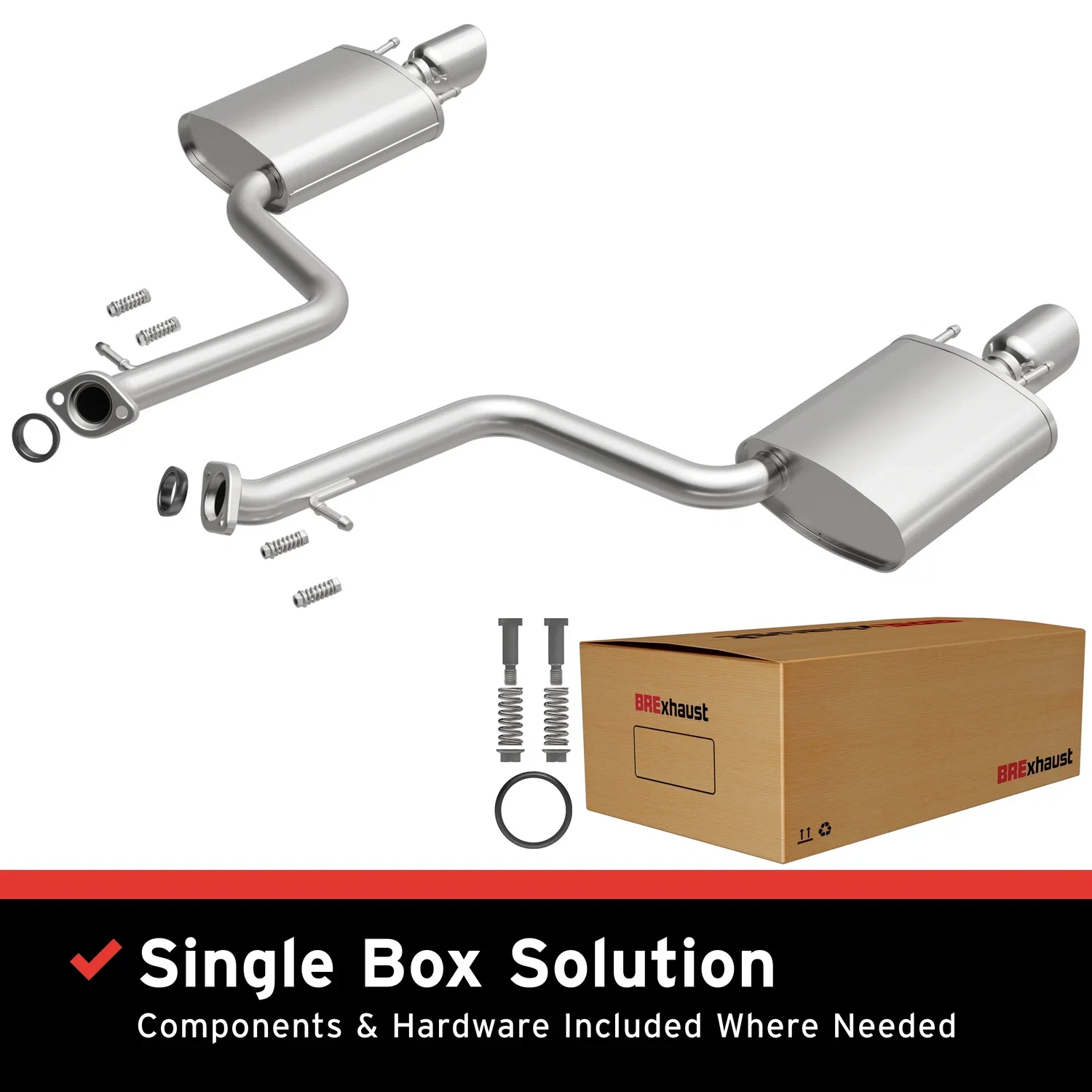 2014-2023 Lexus IS350 Direct-Fit Replacement Exhaust System 106-0833