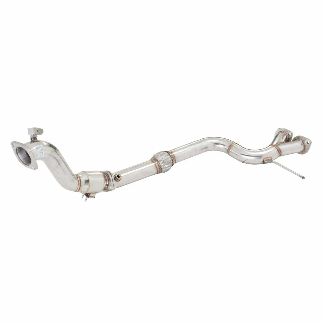 2015-2017 Ford Mustang EcoBoost Twin 3 SS Dump Pipe High Flow Cat-ES-FM17-KITB