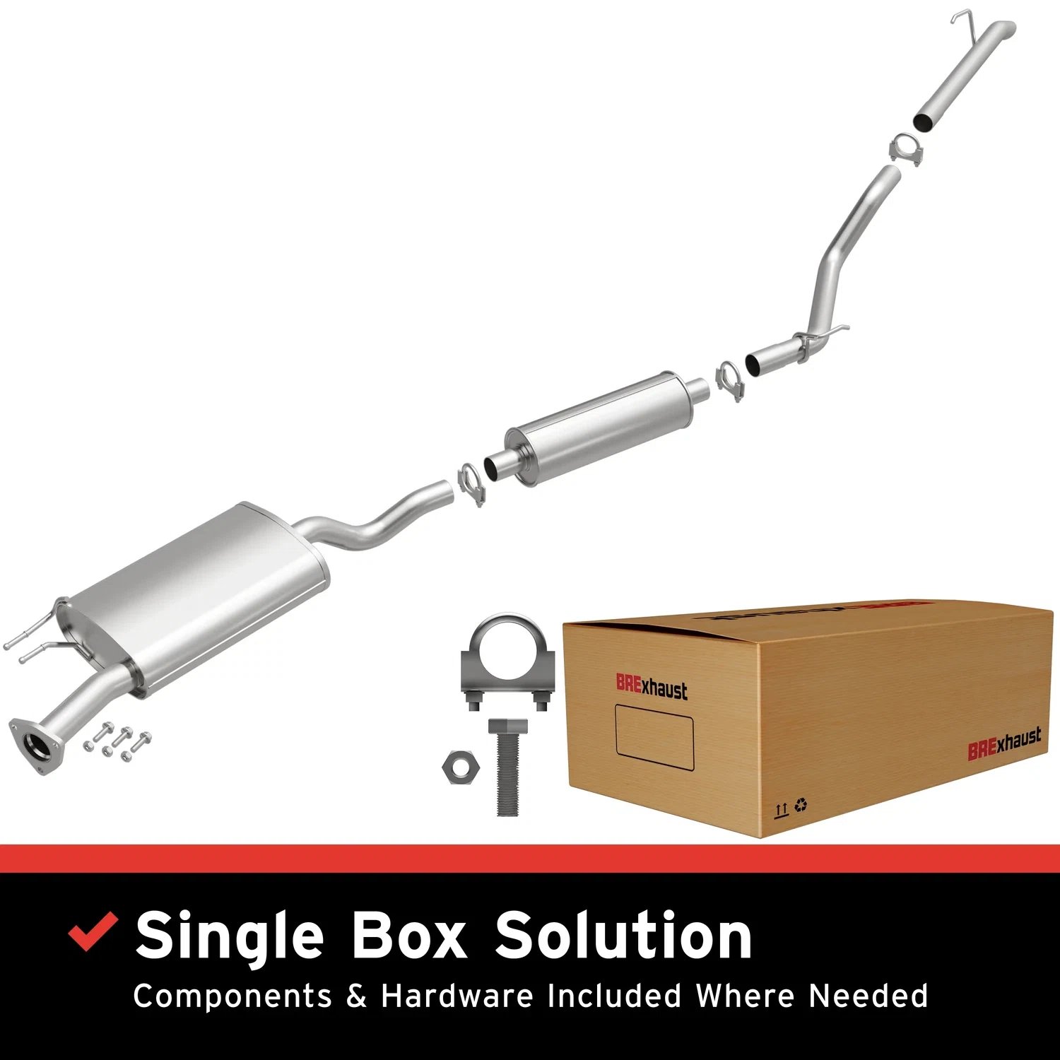 2016-2021 Honda Pilot Direct-Fit Replacement Exhaust System 106-0840
