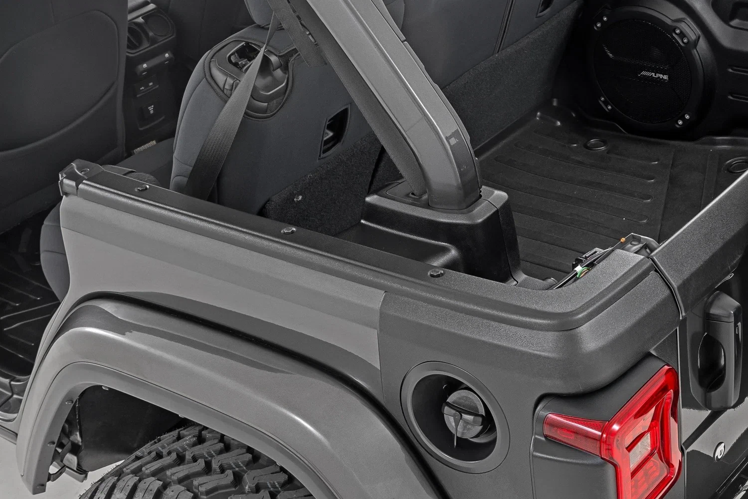 2019-2024 Jeep Wrangler Trail Cladding TC13025