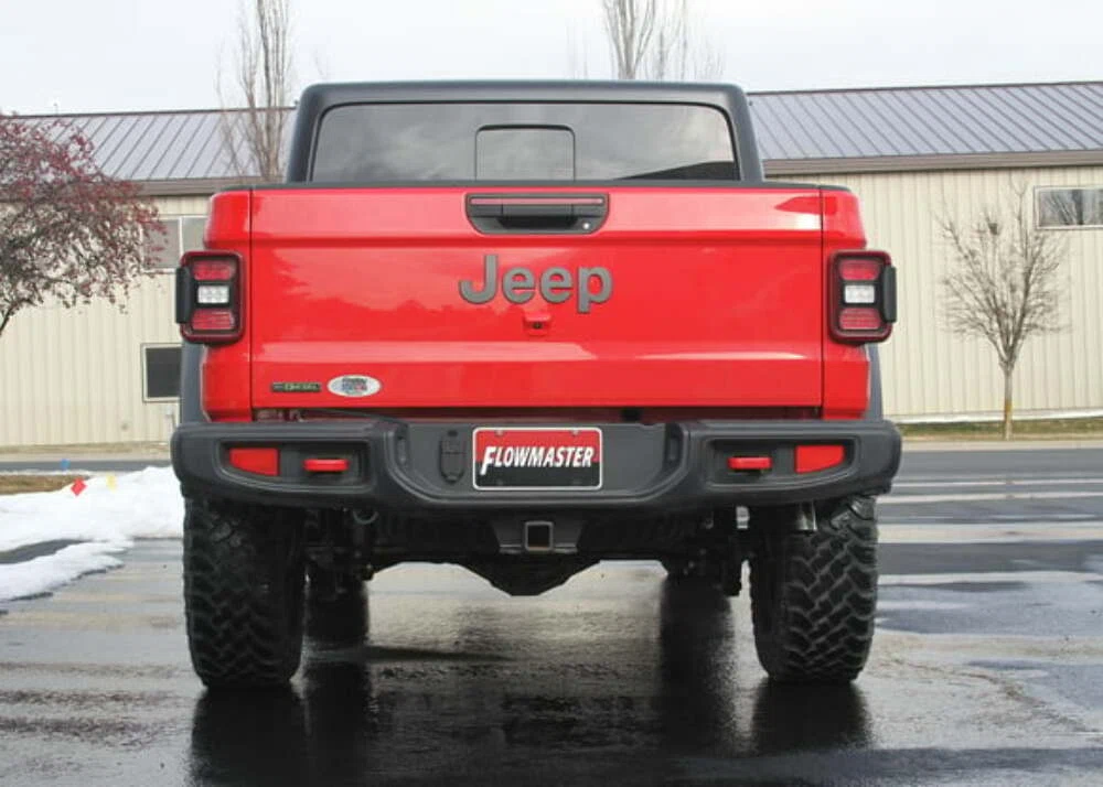 2021-2023 Jeep Gladiator Cat-Back Exhaust Flowmaster Stainless Steel