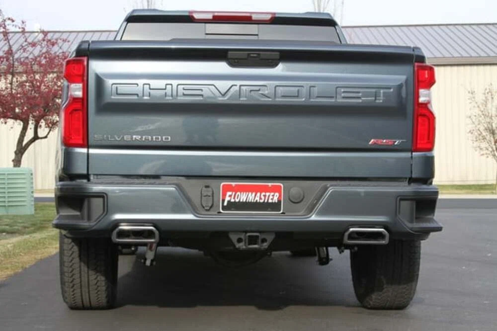 2022-2022 Chevrolet Silverado Cat-Back Exhaust Flowmaster Stainless
