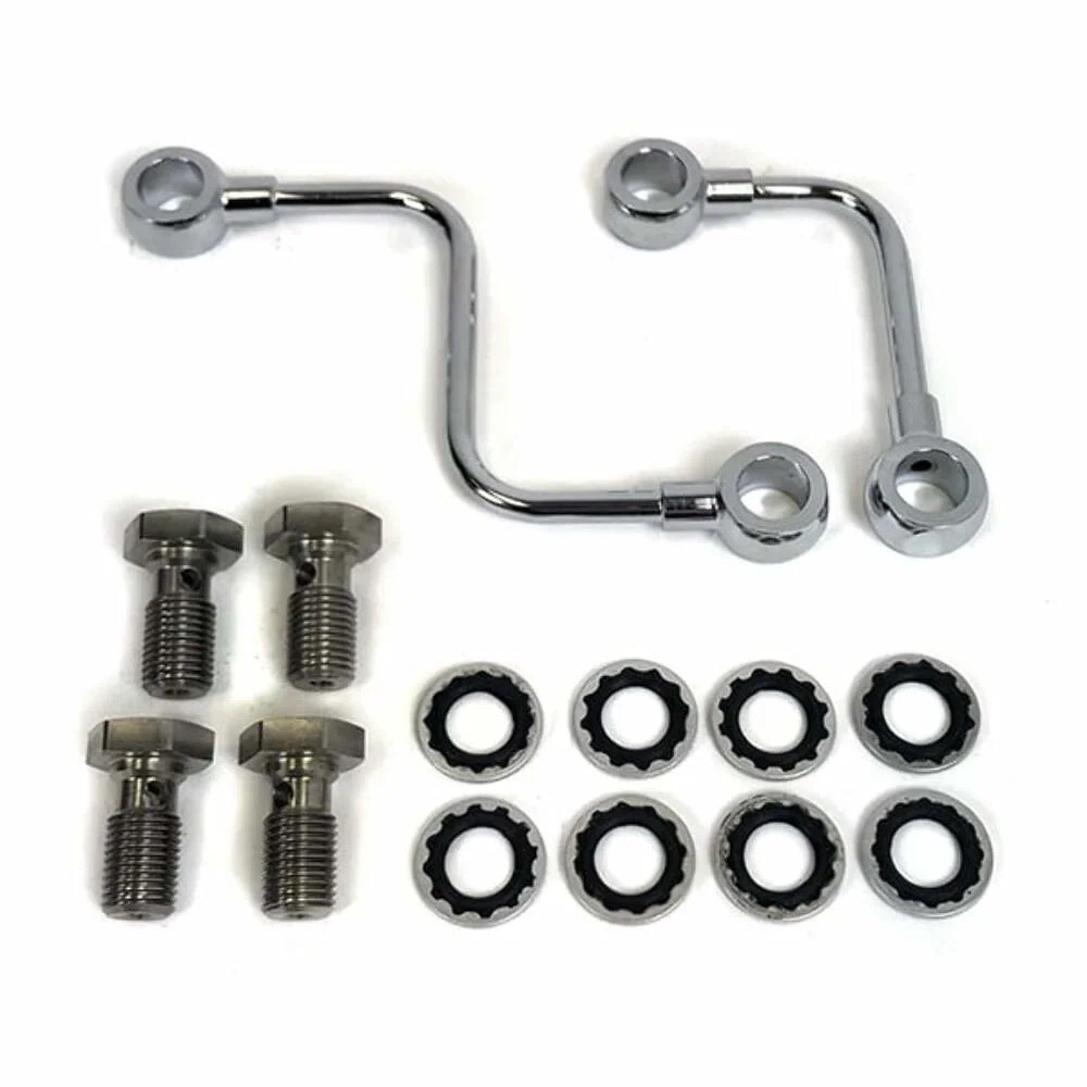3_8-24 Banjo Hard Line for 1-1_8_ Bore Master Cyl to Proportioning Valve 6801318