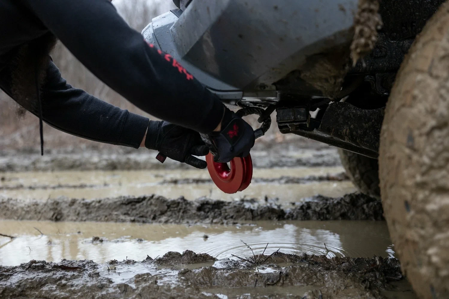 4_ Winch Recovery Ring; 41000LB Capacity RS183