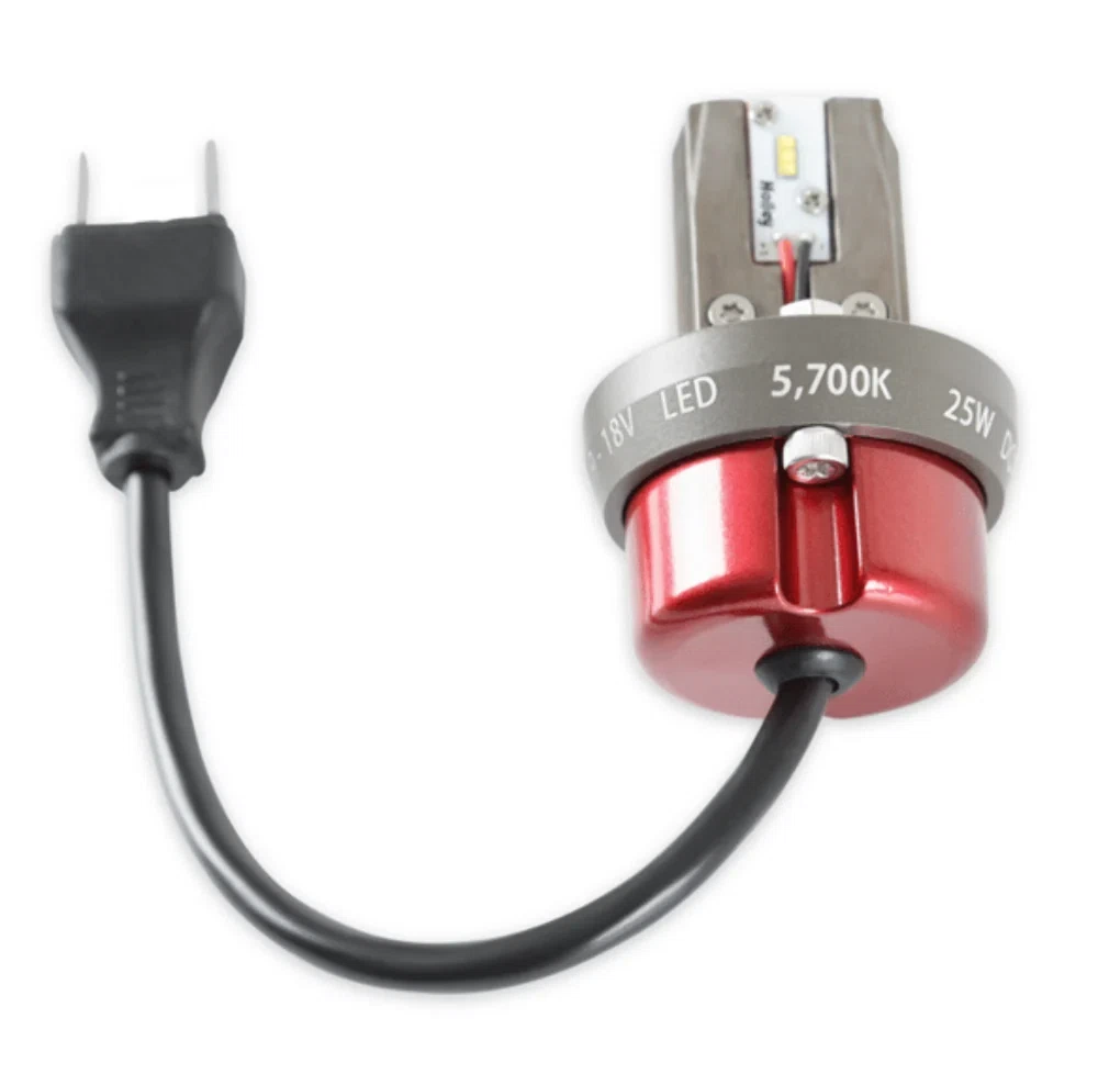5.75 In. Round; Standard H4 Wiring; High Beam Only 3 Pin Led Light Bulb-LFRB06