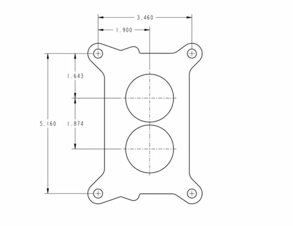 500 CFM Marine Avenger Carburetor - 0-82500