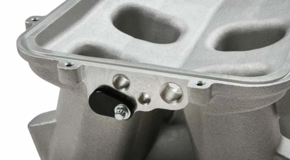 8.2 SBF Ford Hi-Ram Carbureted Manifold Base - 300-275