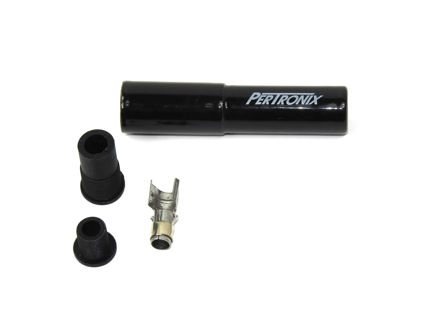 8562Ht-1 Black Ceramic Spark Plug Boot Straight Includes Silicone Plug