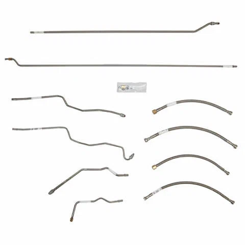 88-95 ChevyK1500 Regular Cab_Long Bed 5.7L Fuel Line Kit TGL9401SS