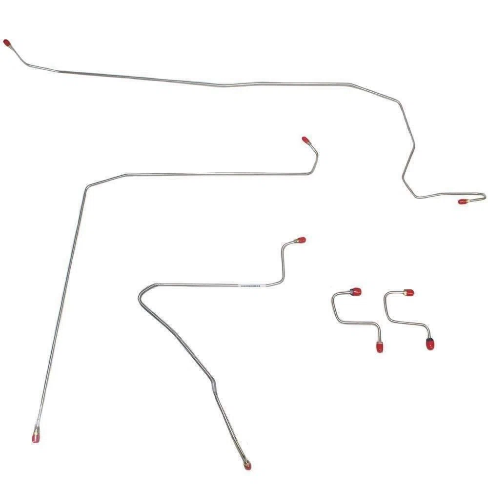 93-95 Jeep Wrangler Front Brake Line Kit No ABS