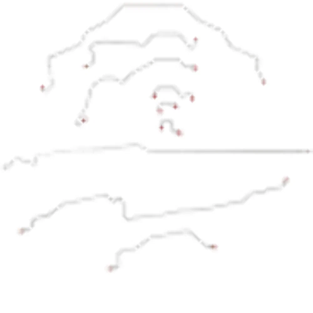 95-97 Dodge Ram 1500 Brake Line Kit 2WD Ext Cab_Short Bed RWABS