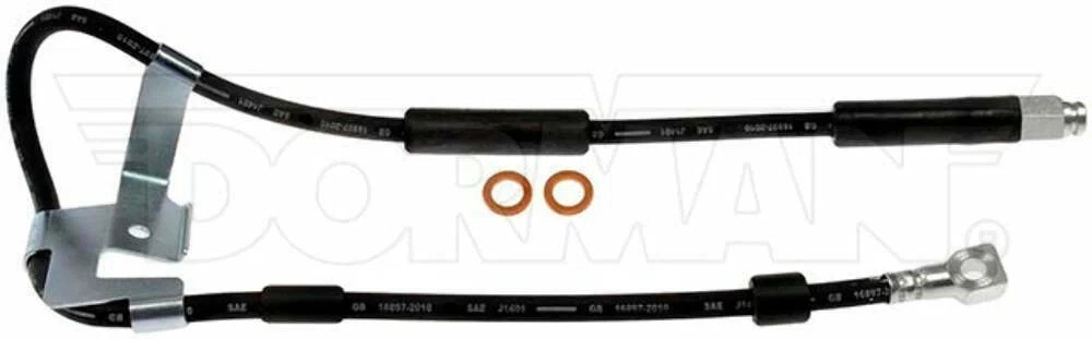 97-02 Dodge Ram 4wd RWABS Left Front Brake Hose-Rubber Fine Lines FLH380541