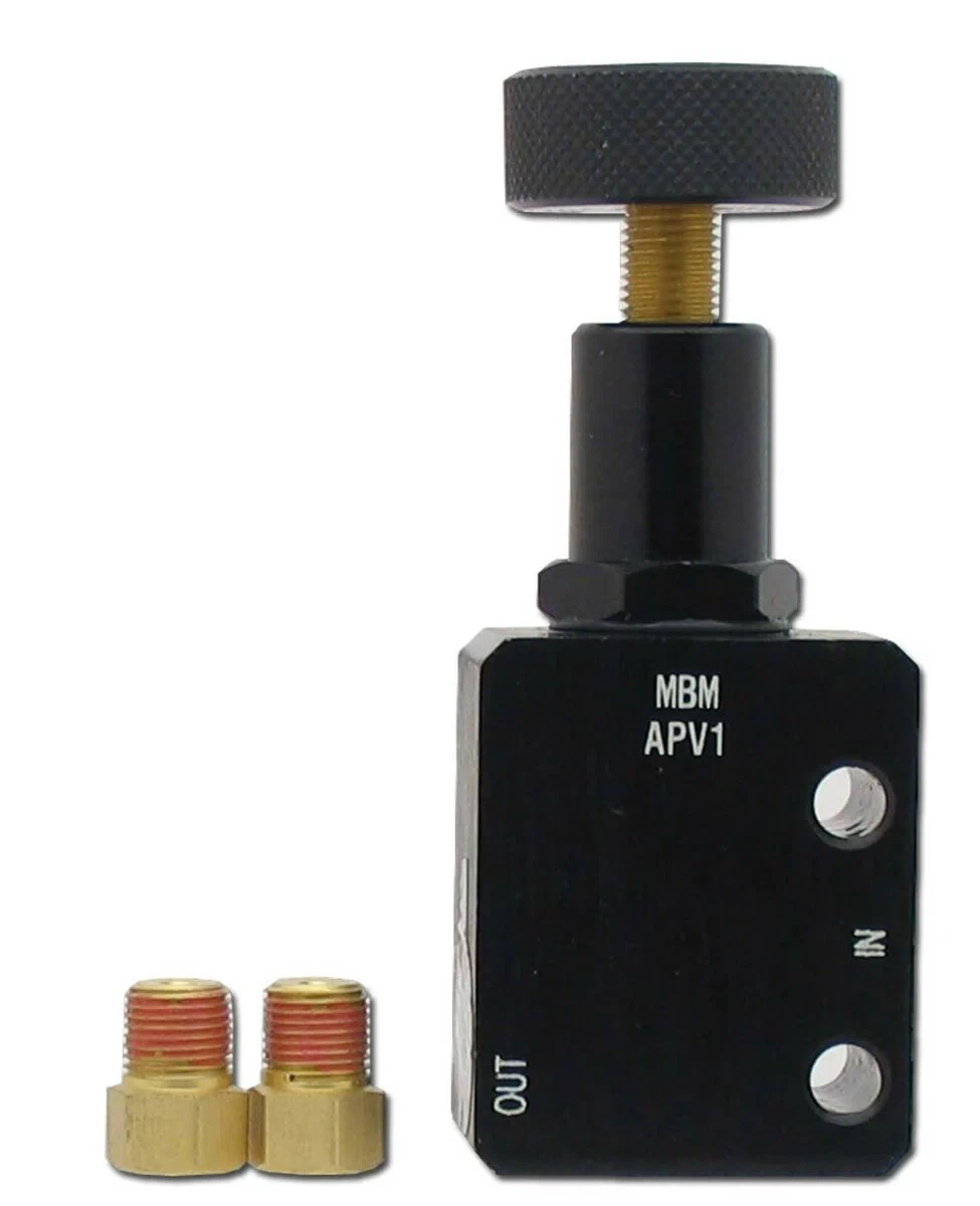 Adjustable Proportioning Valve - Black APV1