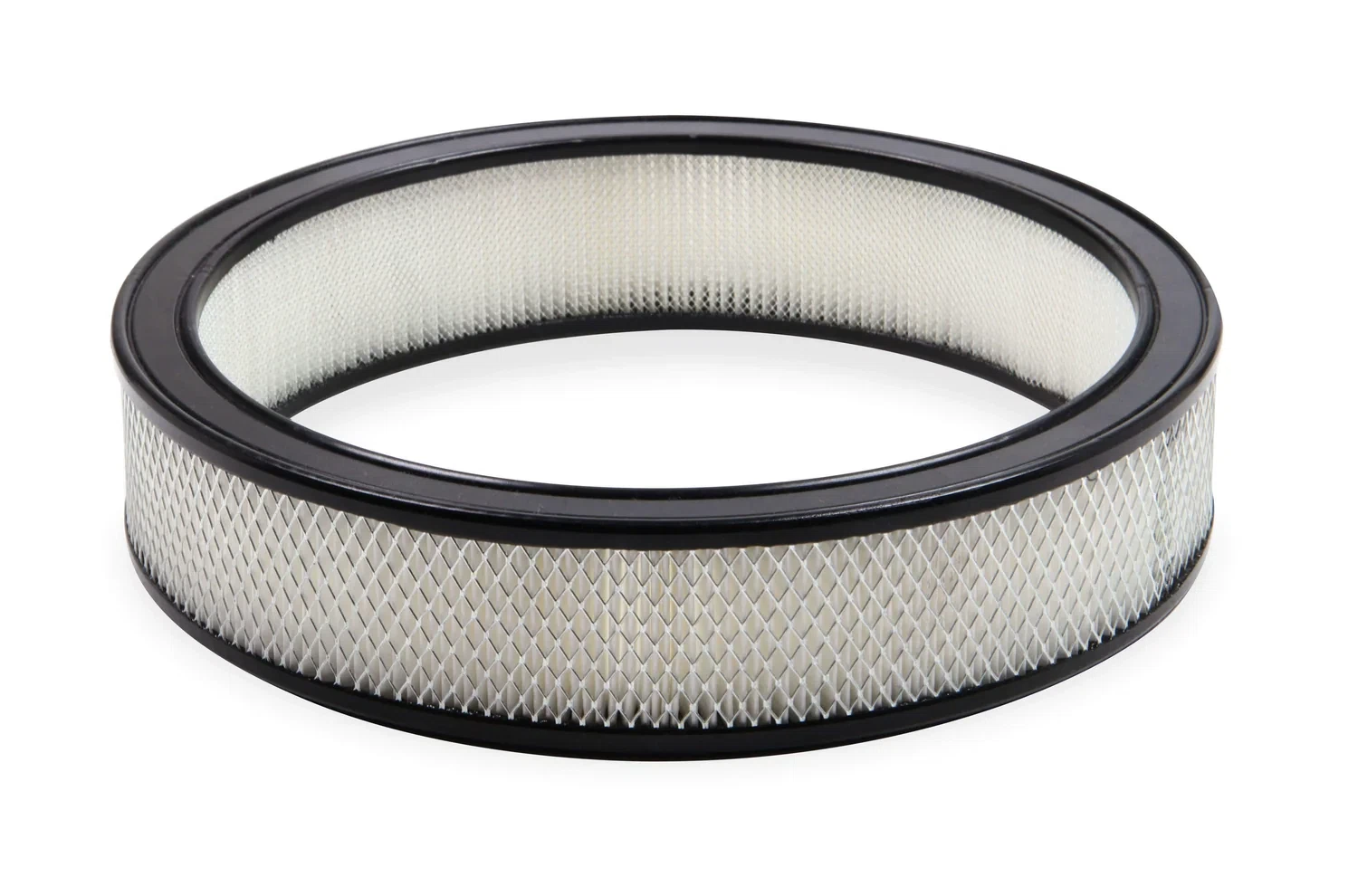 Air Filter - 14x3 - White Paper Element - Black Ring - 120-178