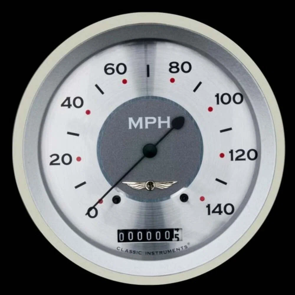 All American 4 5_8_ Speedometer AW56SRC