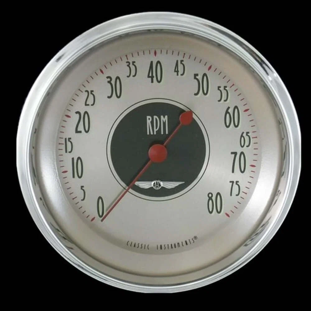 All American Nickel 4 5_8_ Tachometer AN71SLC