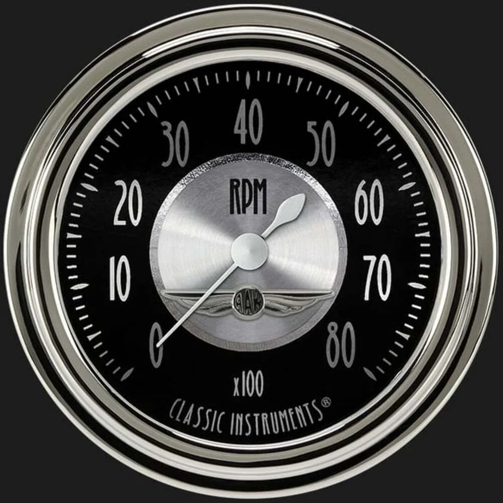 All American Tradition 2 5_8_ Tachometer AT383SLC