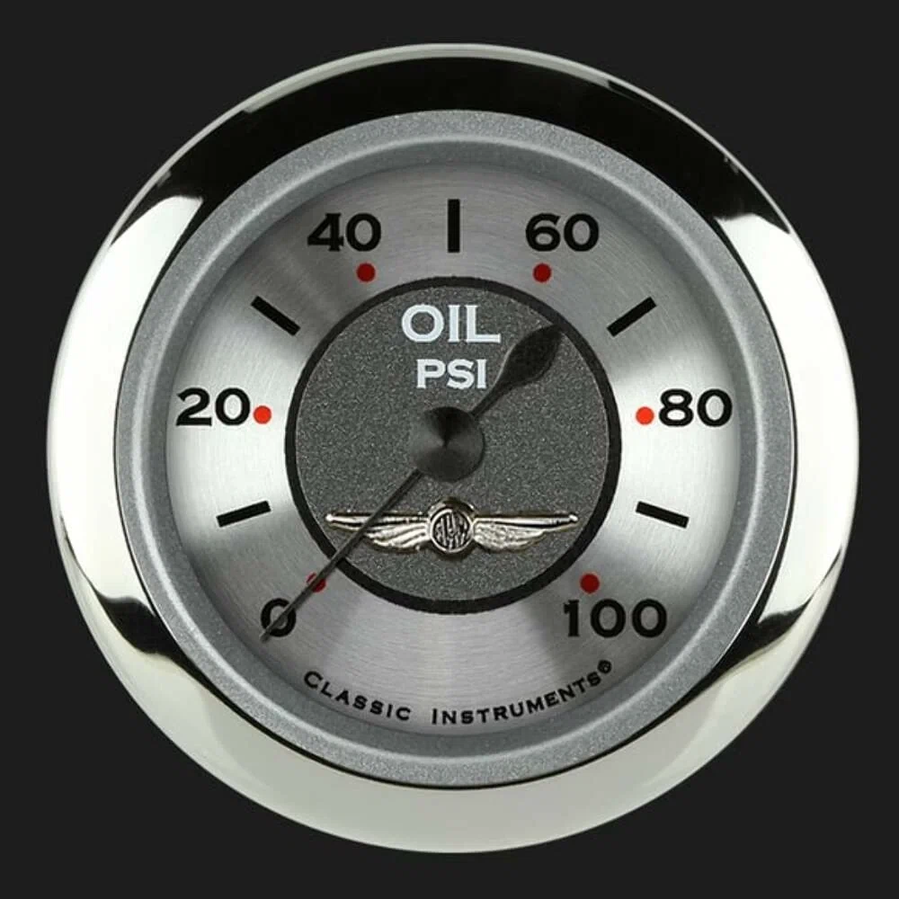 All American 2 1_8_ Oil Pressure Gauge AW181SRC