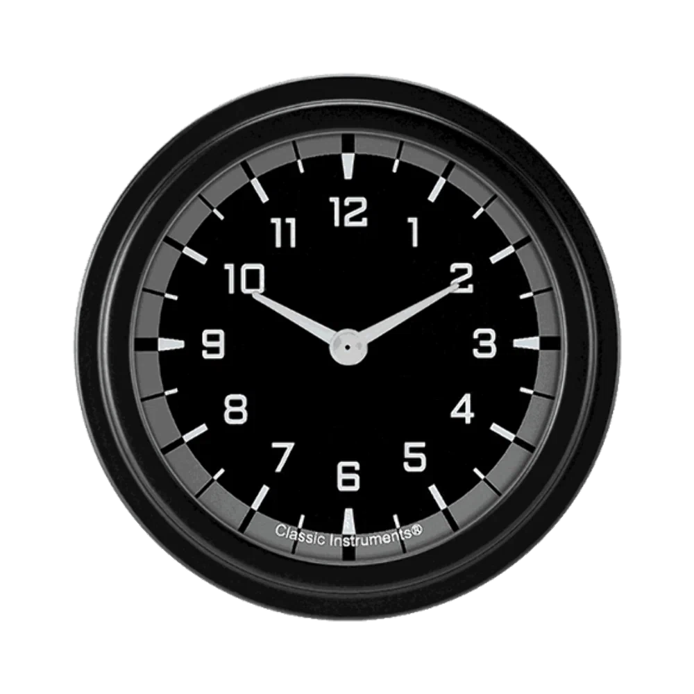 AutoCross Gray 2 5_8_ Clock AX92GBLF