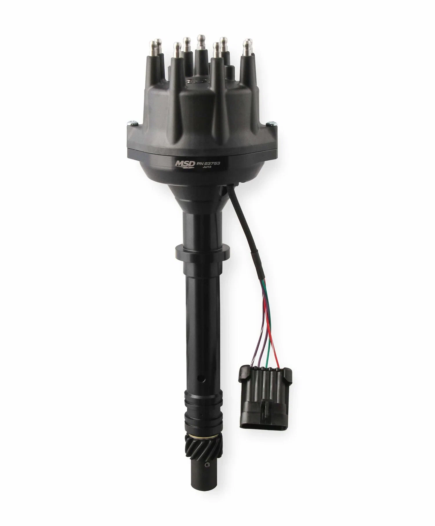 Black for Chevy Small _ Big Block Dual Sync Distributor - 23753