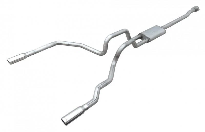 Cat Back Exhaust System 09-14 Ford F150 Split Rear Dual Exit