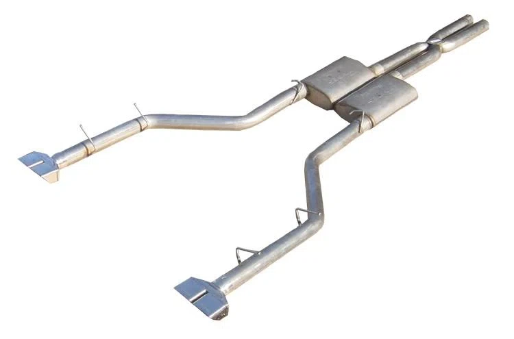 Cat Back Exhaust System Split Rear Dual Exit 08-14 Challenger V6
