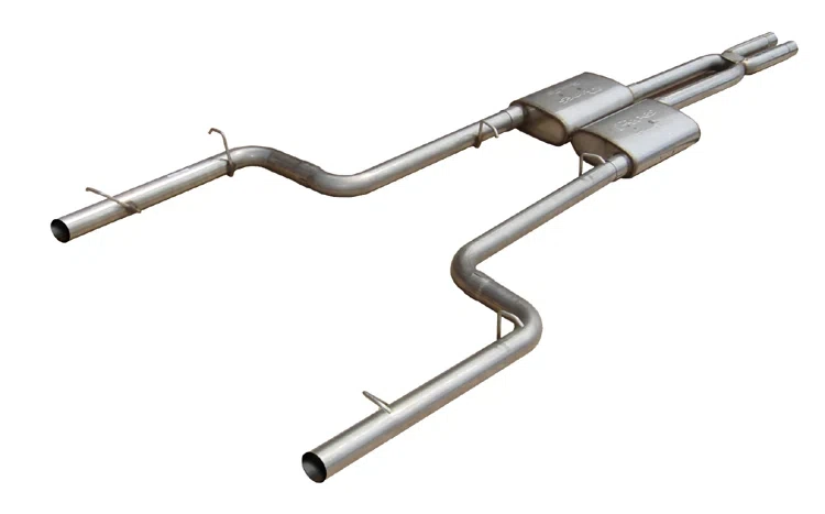 Cat Back Exhaust System Split Rear Dual Exit 11-14 Charger V6 2.5 in