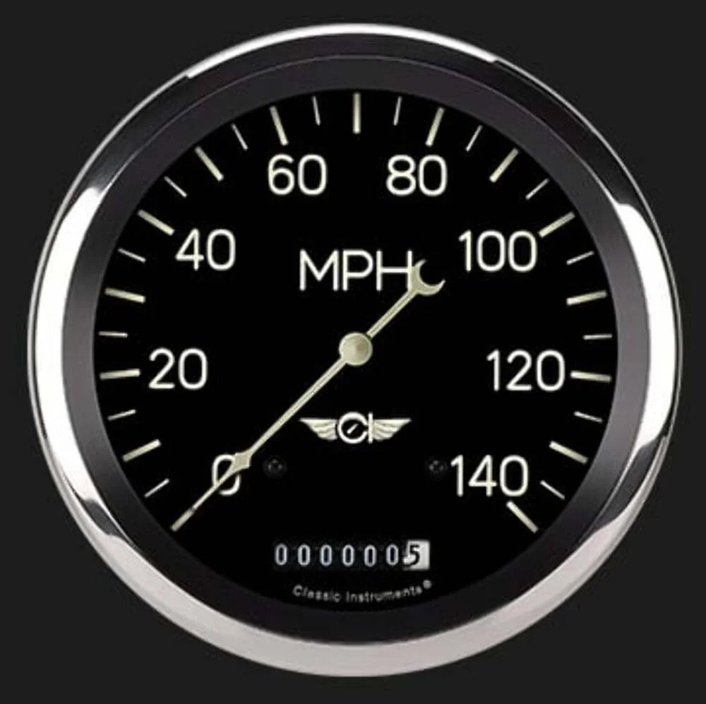 Classic Series 4 5_8_ Speedometer CL56SRC