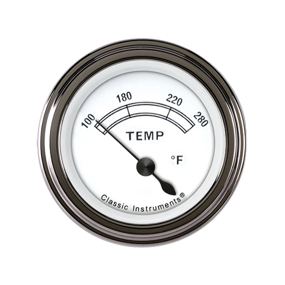 Classic White 2 1_8_ Water Temp CW26SLF
