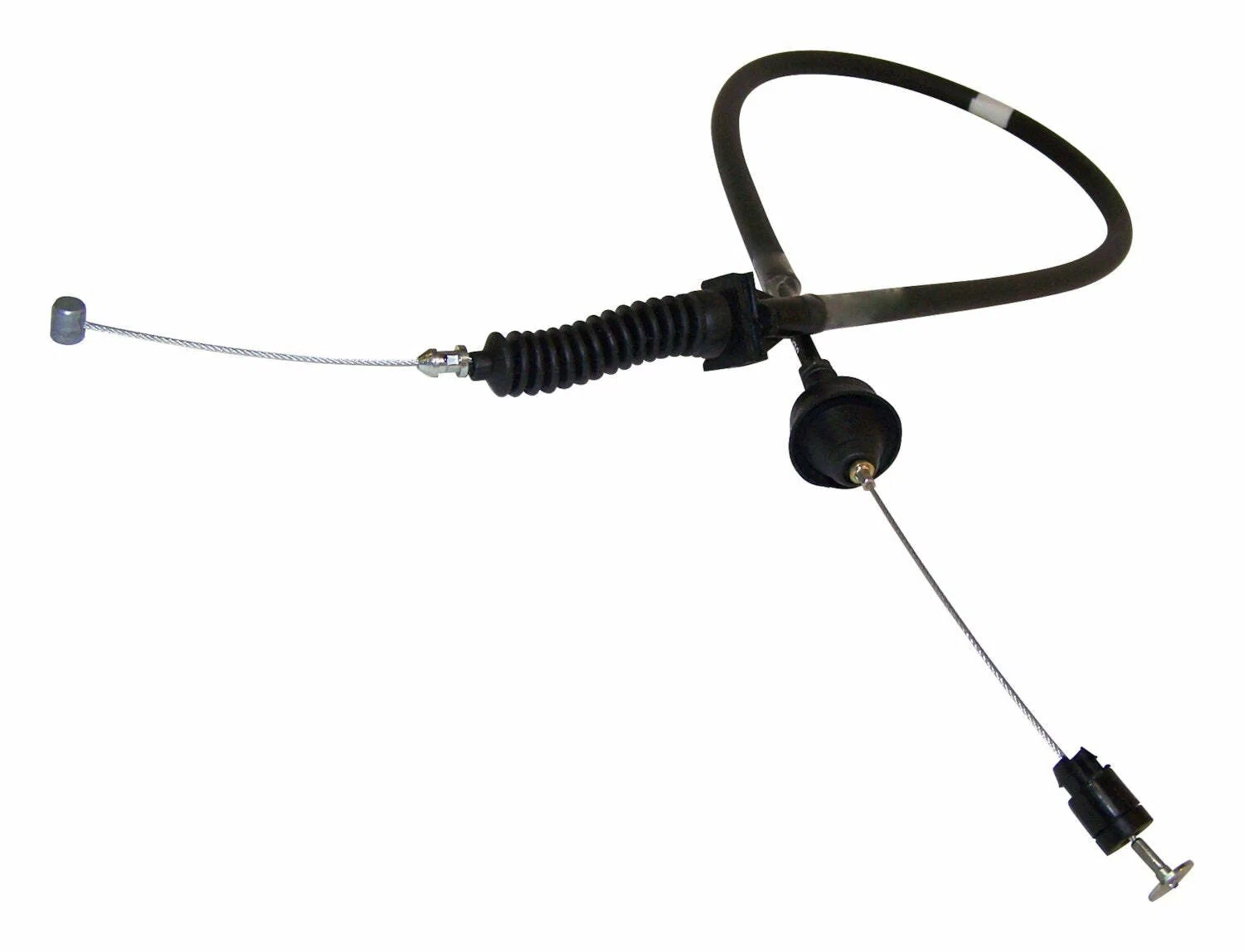 Crown Automotive - Metal Black Accelerator Cable - 53013136AD
