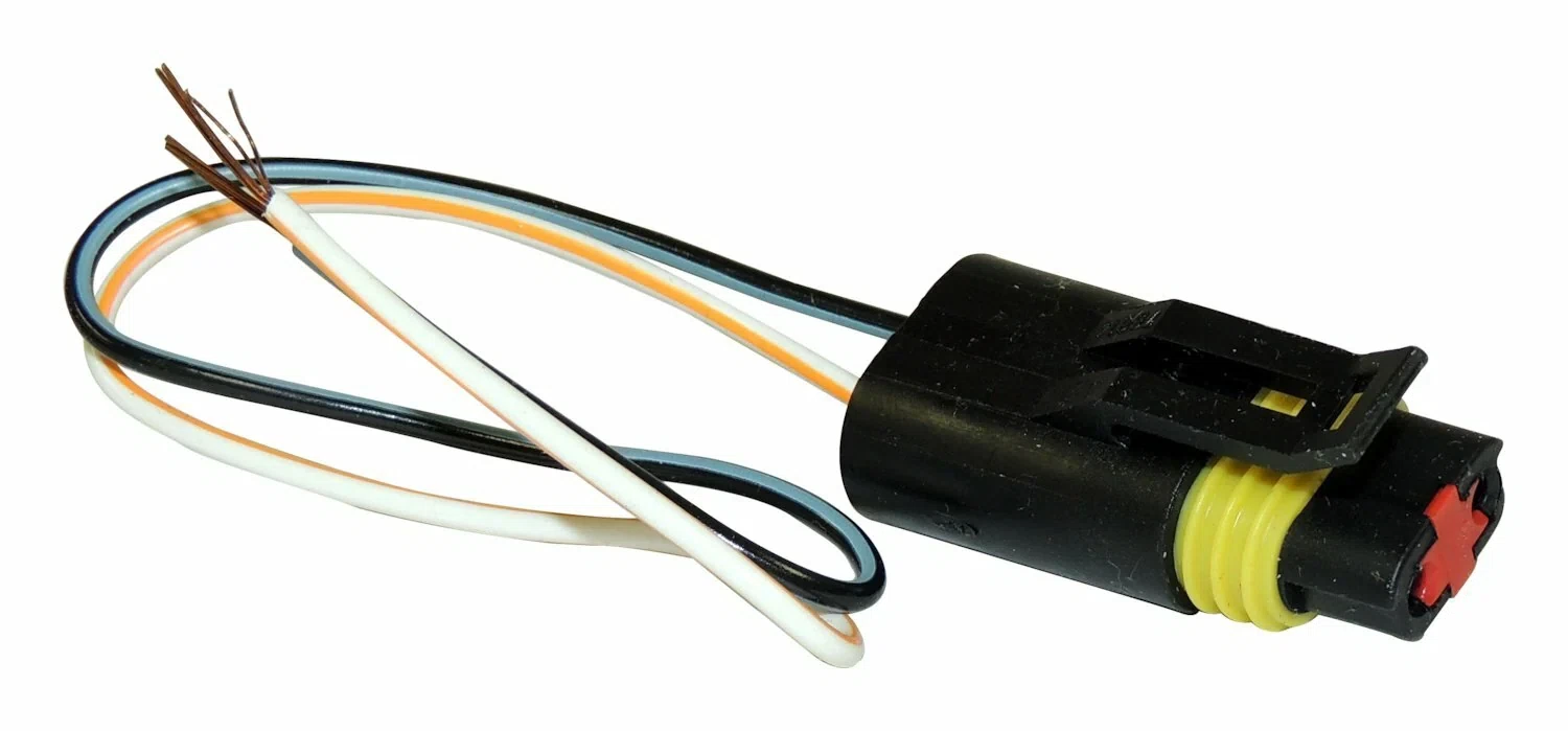 Crown Automotive - Plastic Black Vehicle Speed Sensor Connector - 4460347R