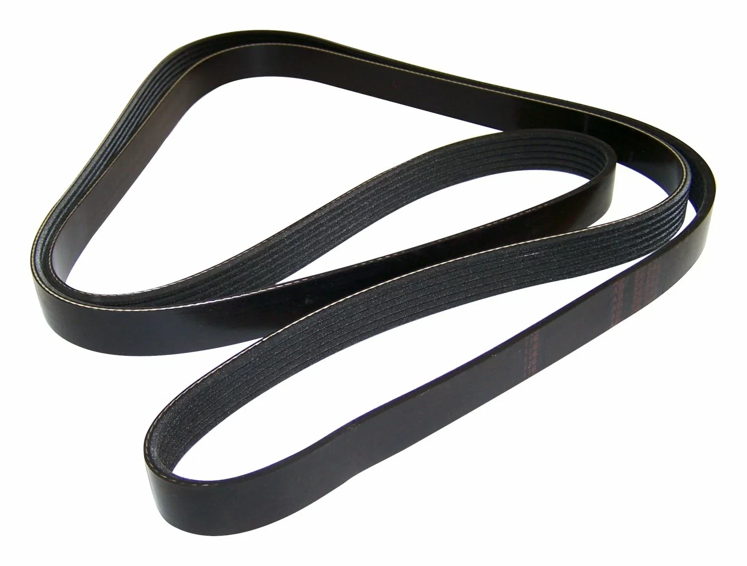 Crown Automotive - Rubber Black Accessory Drive Belt - 53012002