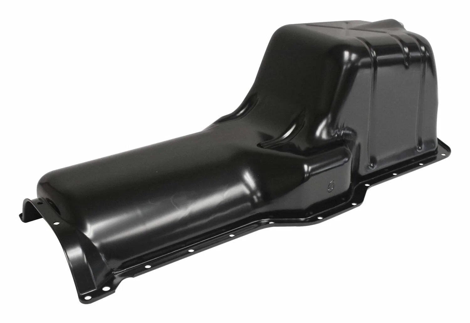Crown Automotive - Metal Black Engine Oil Pan - 53010340AB