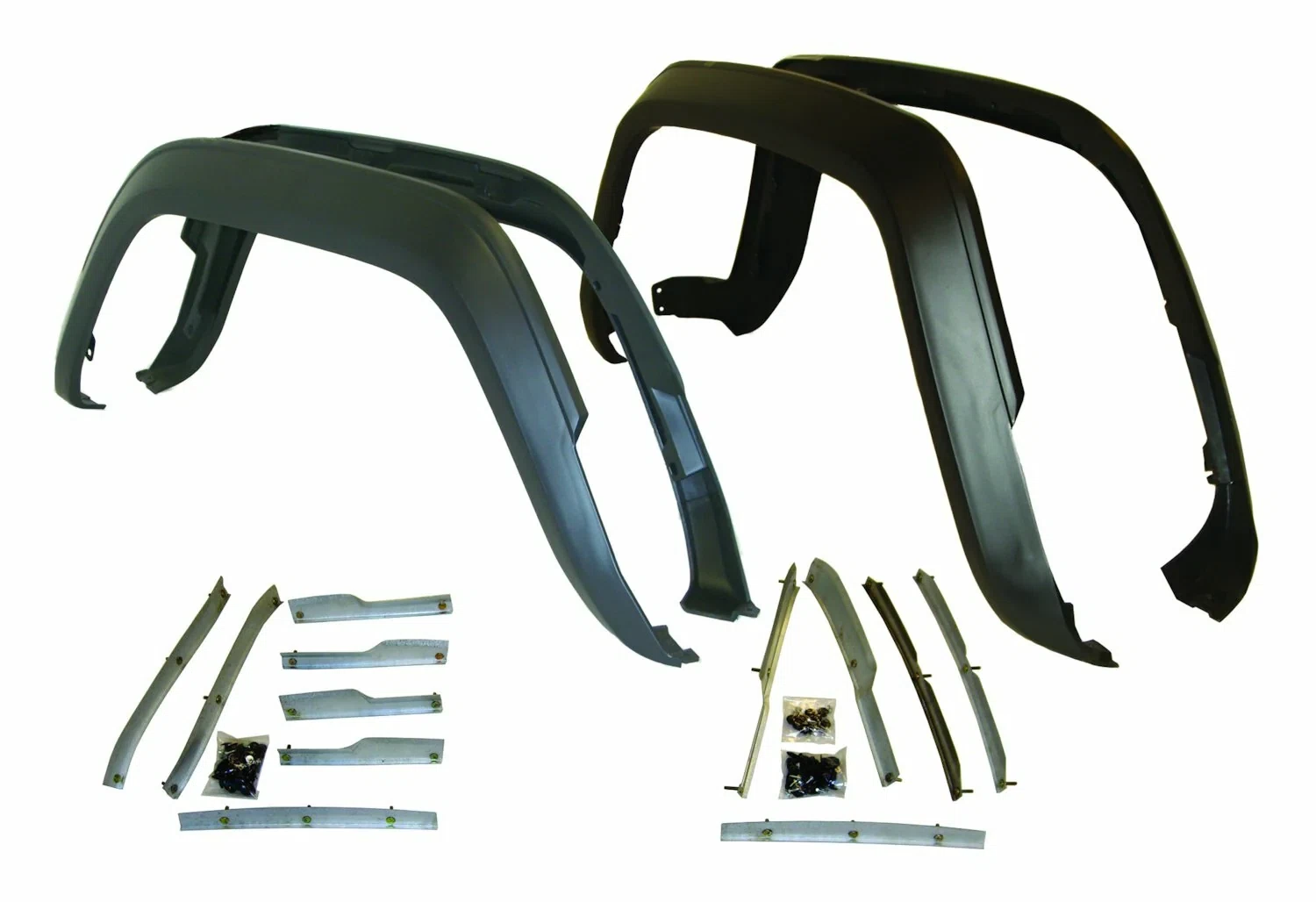 Crown Automotive - Metal Black Fender Flare Master Kit - 5AGKM