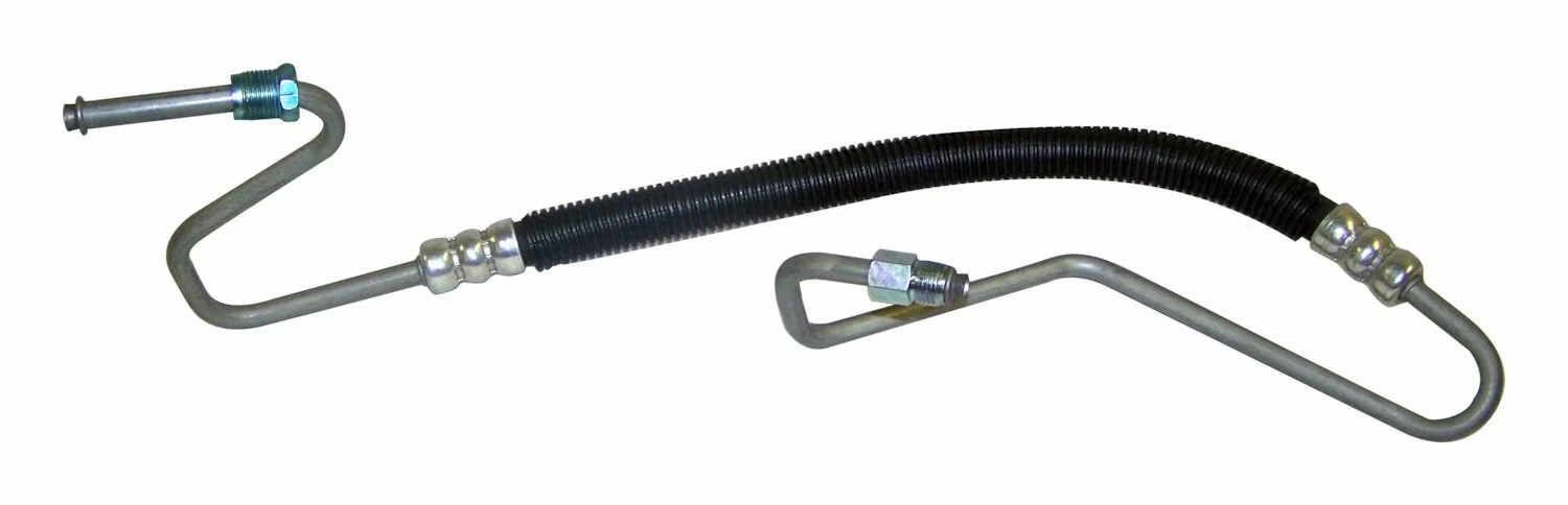 Crown Automotive - Metal Black Power Steering Pressure Hose - 52088539
