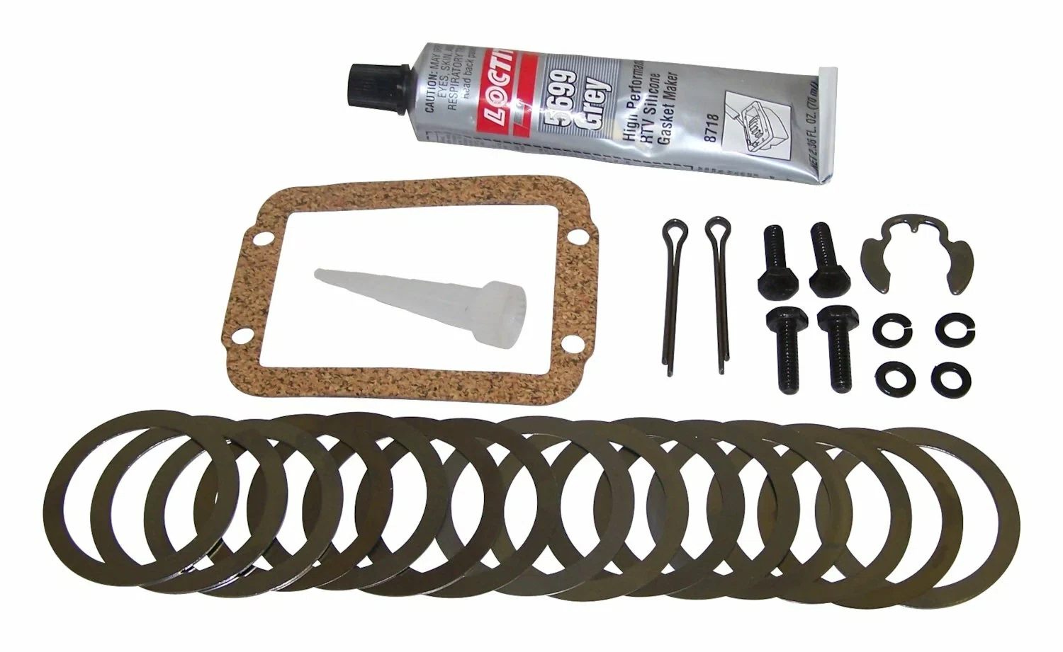 Crown Automotive - Metal Gray Differential Carrier Shim Kit - 83500191