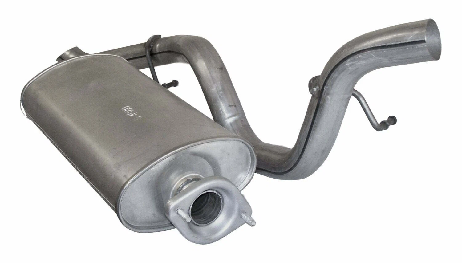 Crown Automotive - Metal Silver Muffler & Tailpipe - 52019241AF