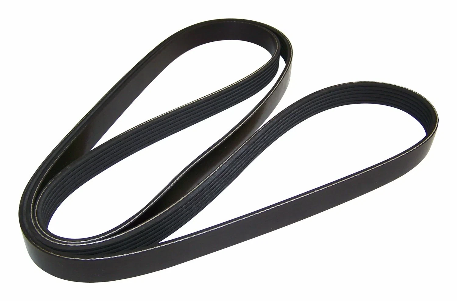 Crown Automotive - Rubber Black Accessory Drive Belt - 4854033