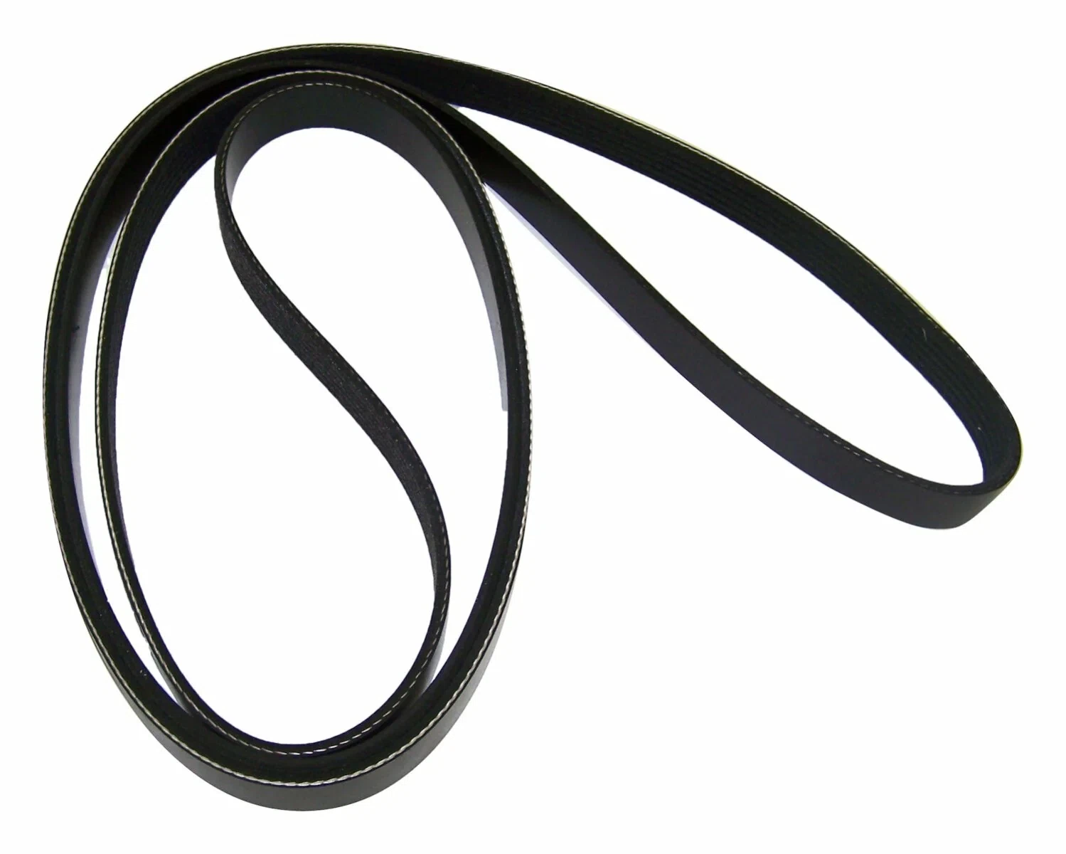 Crown Automotive - Rubber Black Accessory Drive Belt - 53010279