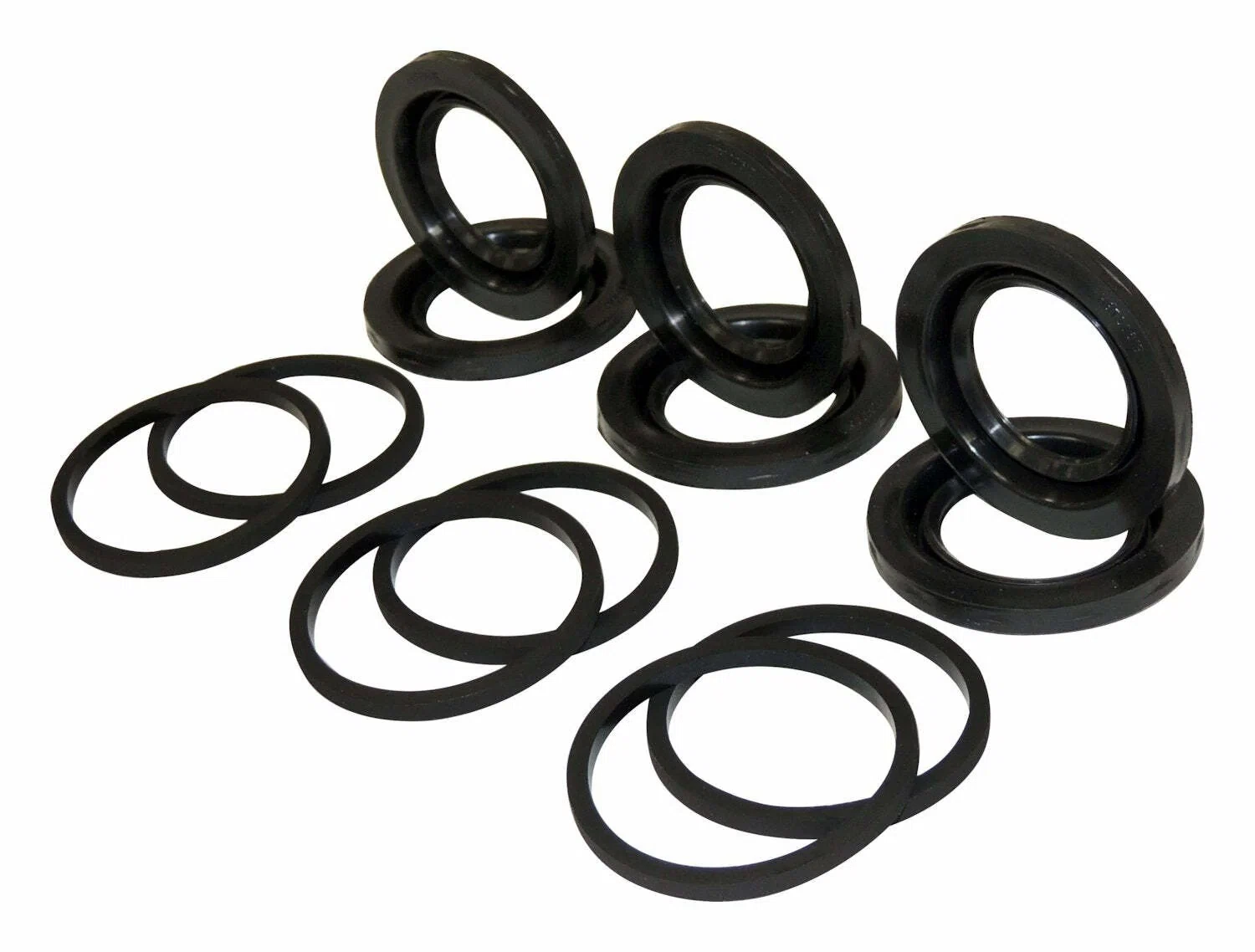 Crown Automotive - Rubber Black Brake Caliper Boot Kit - 68203087AA