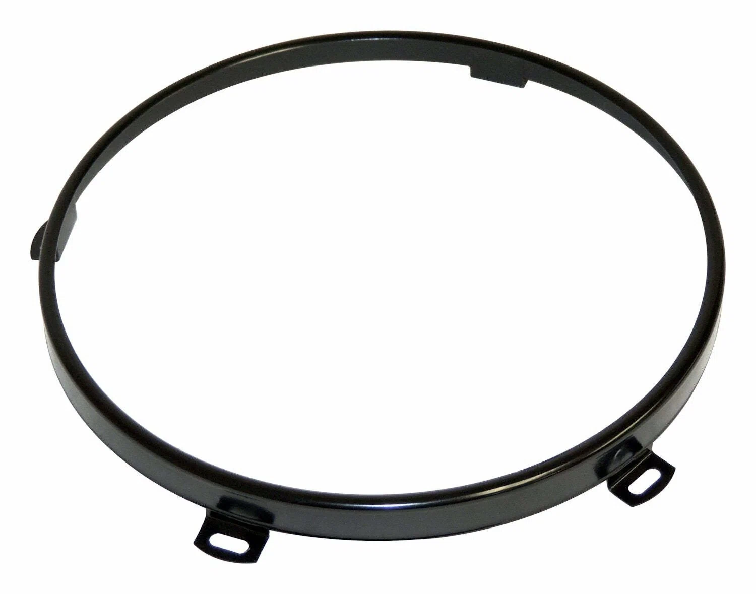 Crown Automotive - Stainless Black Headlight Retainer - 68003772BLK