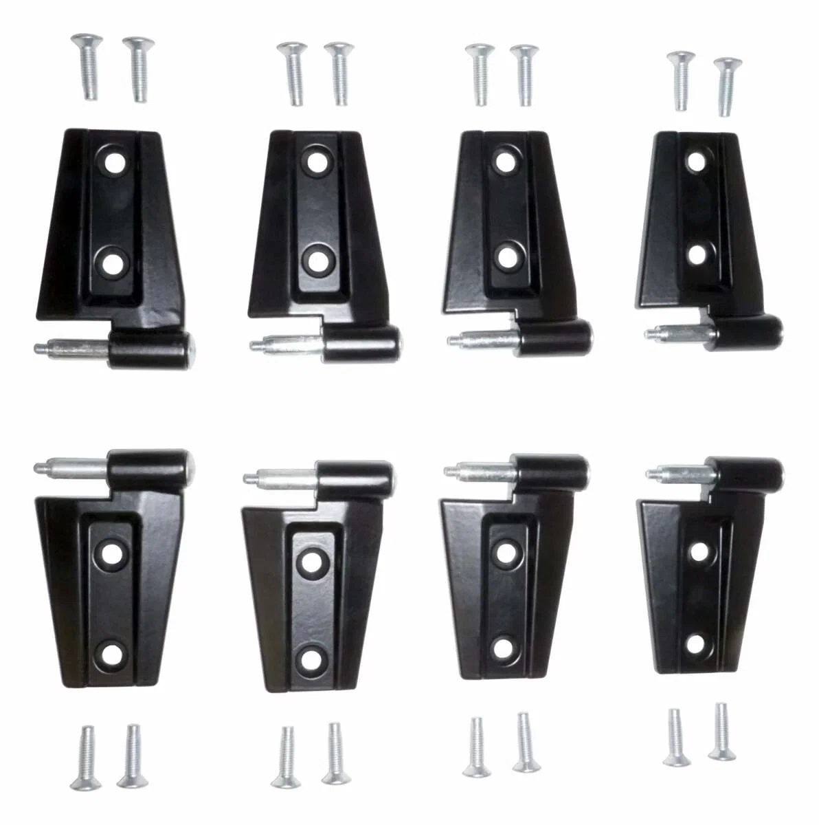 Crown Automotive - Steel Black Door Hinge Kit - 55395384K8