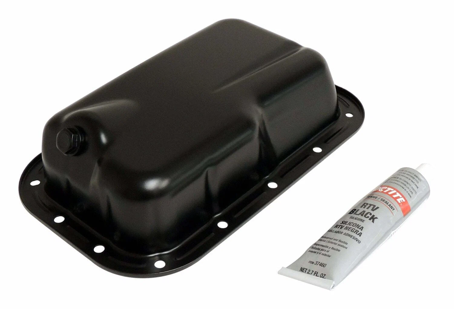 Crown Automotive - Steel Black Engine Oil Pan Kit - 5184546K